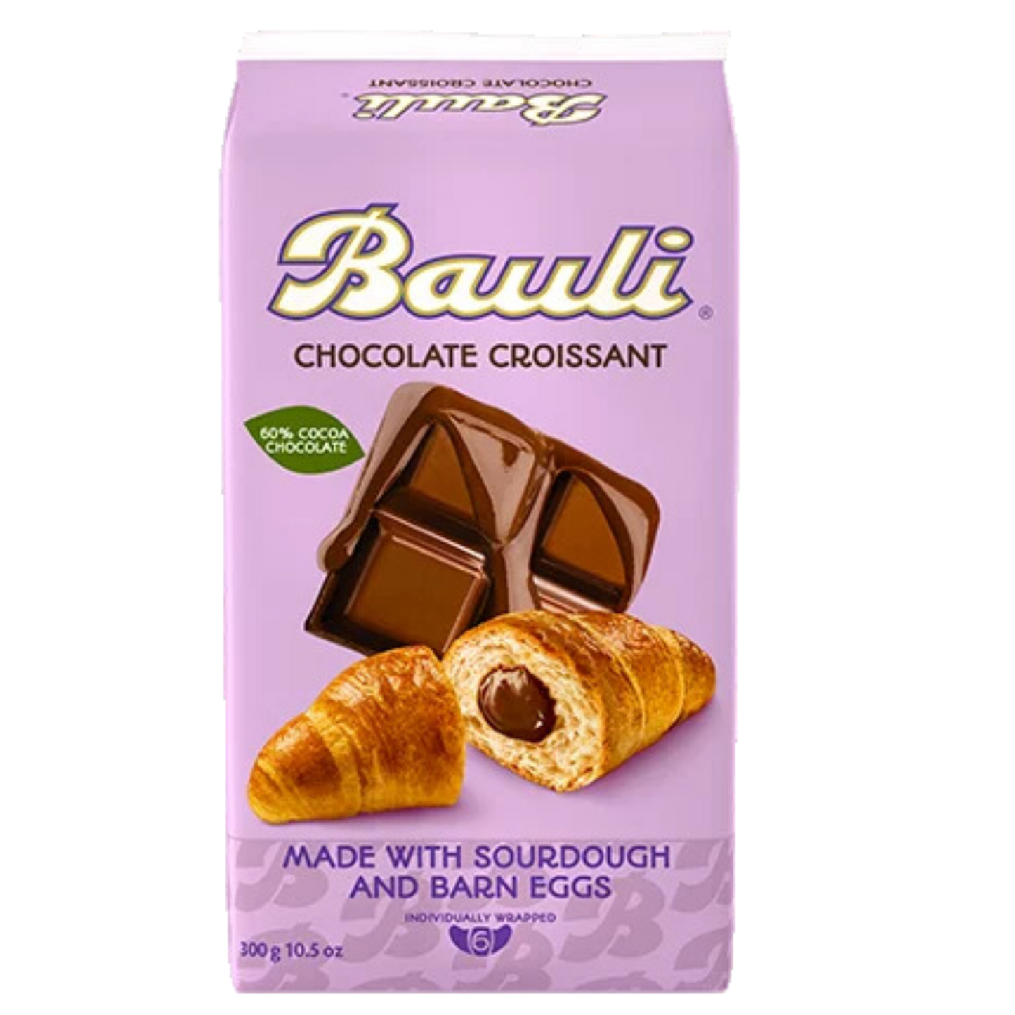 Bauli Chocolate Croissants x 6