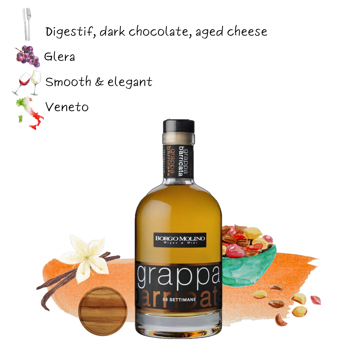 Borgo Molino Grappa Barricata 24 Months