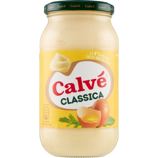Calvé Maionese Classica 450ml jar Italian mayonnaise