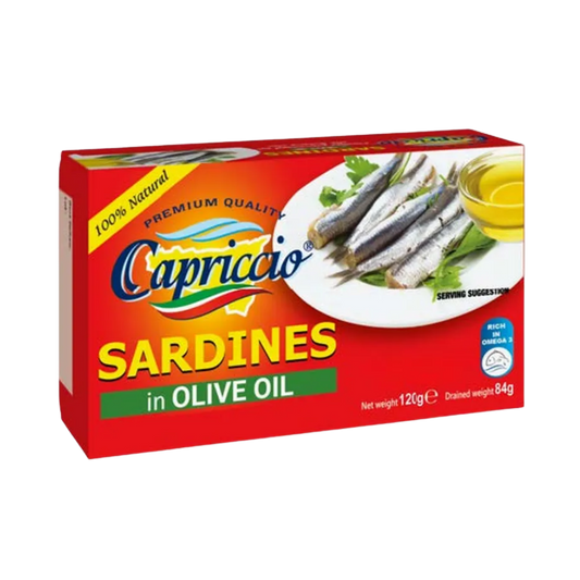 Capriccio Sardines in Olive Oil 120g