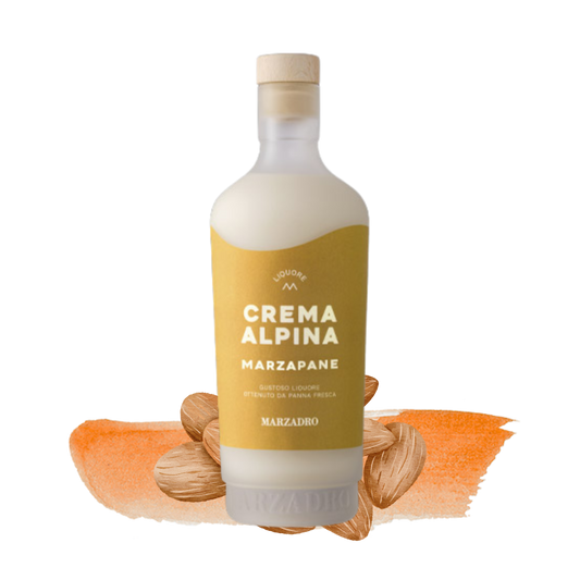 Distilleria Marzadro Crema Alpina Marzapane - Marzipan Liqueur 200ml