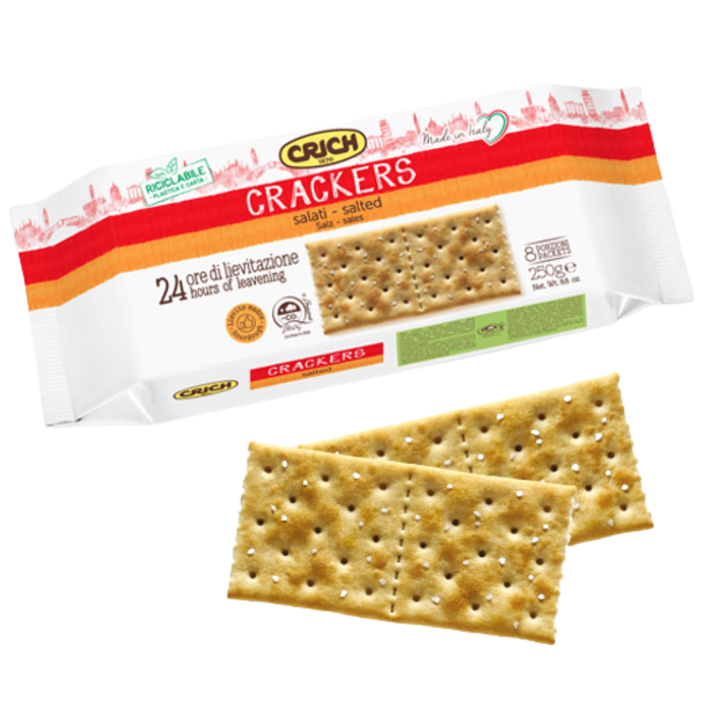 Crich Salted Crackers 250g