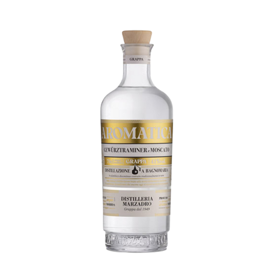Distilleria Marzadro Grappa Aromatica Gewürztraminer & Moscato 700mL