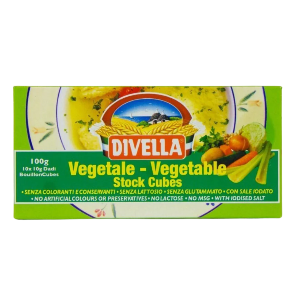 Divella Vegetable Stock Cubes 100g
