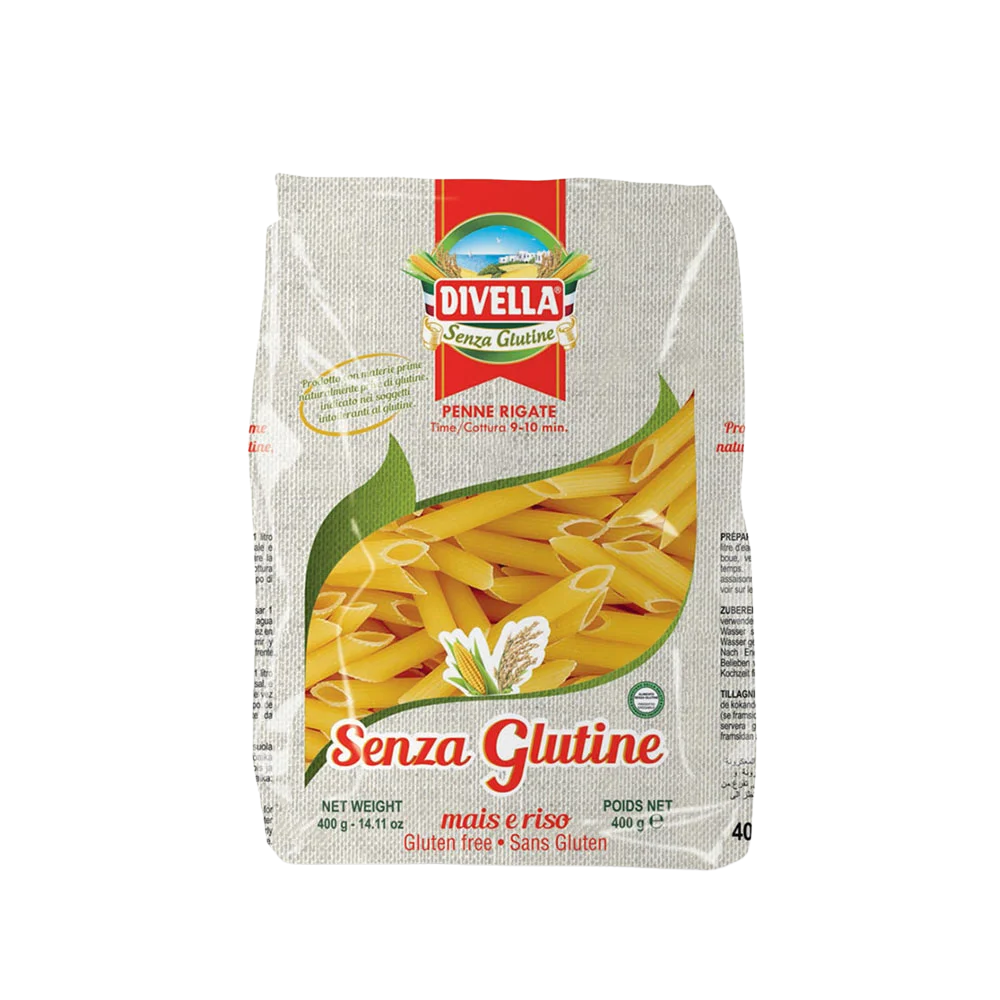 Divella Gluten Free Penne Rigate 400g