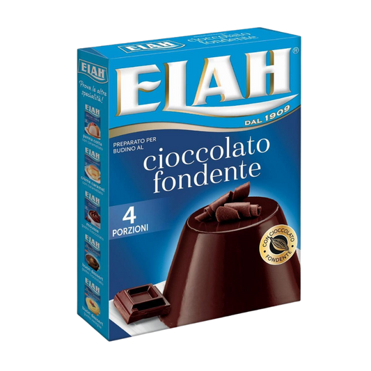 Elah Preparato per Budino al Cioccolato Fondente 90g