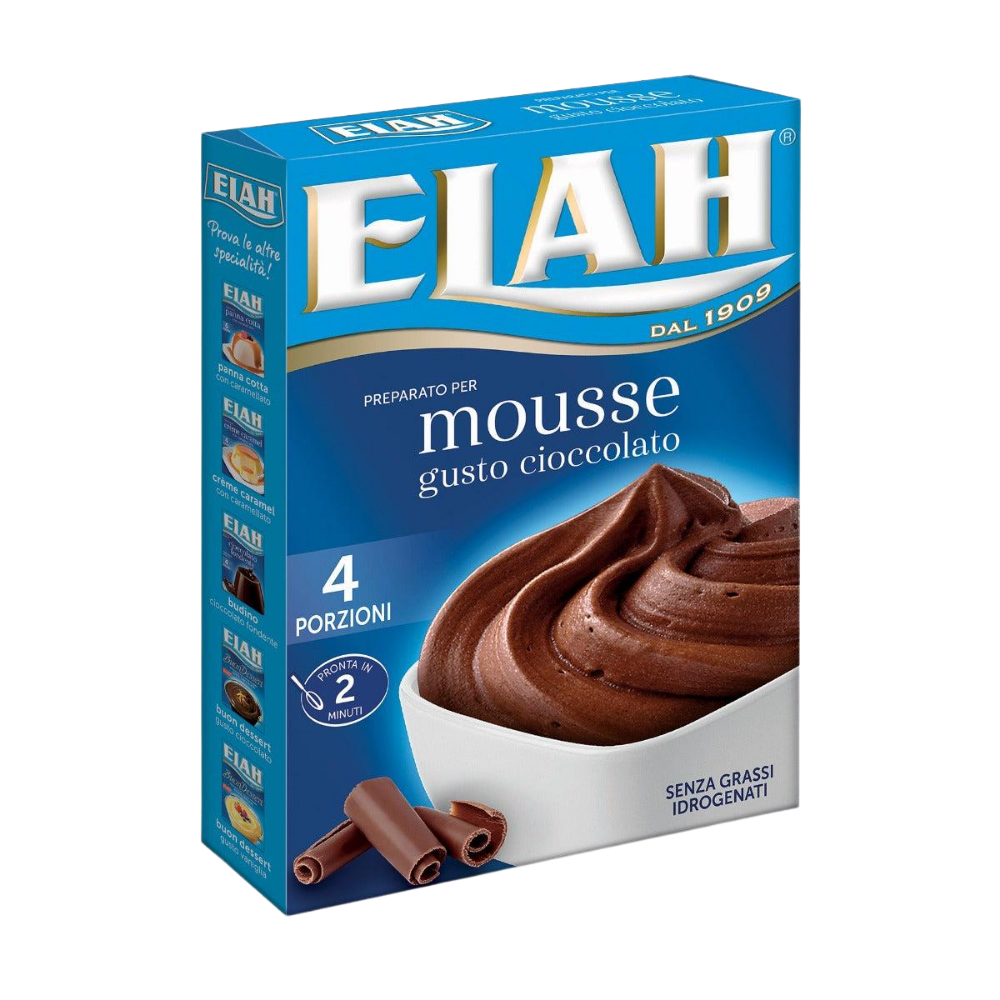 Elah Preparato per Mousse al Cioccolato 90g