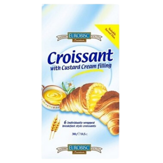 Custard Croissants x 6