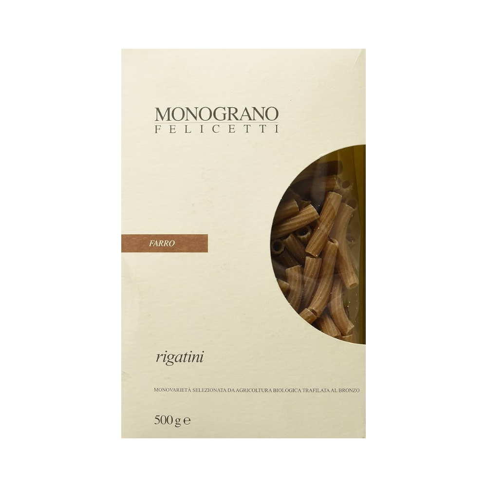 Felicetti Organic Rigatoni Farro (Spelt) 500g