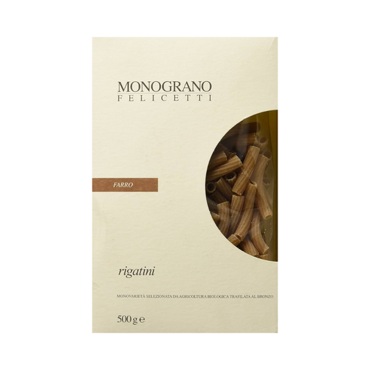 Felicetti Organic Rigatoni Farro (Spelt) 500g