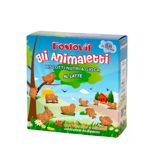 Gli Animaletti al Latte - Junior Animal Milk Biscuits 200g