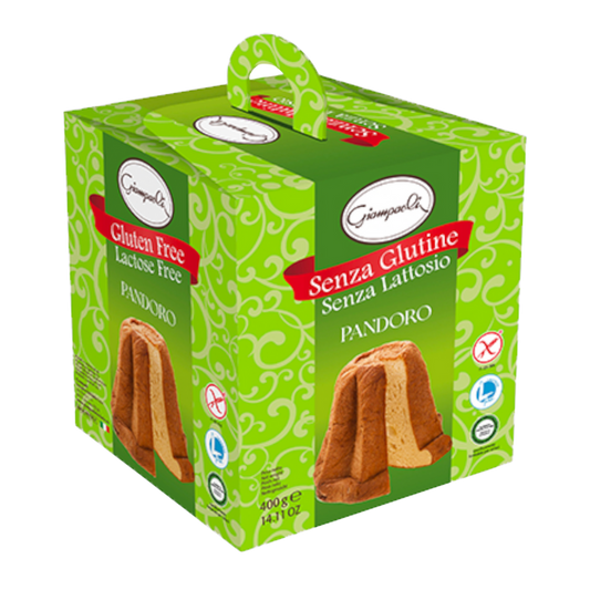 Giampaoli Gluten & Lactose Free Pandoro 400g Italian Christmas cake