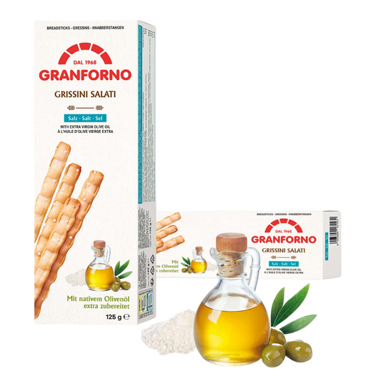 Granforno Grissini Salati (Sea Salt) 125g