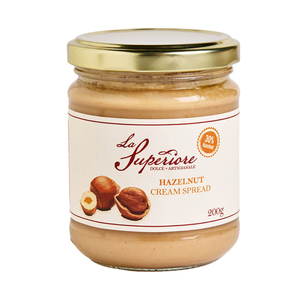 La Superiore Crema di Nocciole - Hazelnut Spread 200g