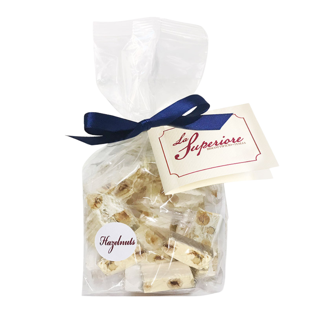 La Superiore Hazelnut Torroncini 150g Italian hazelnut nougat