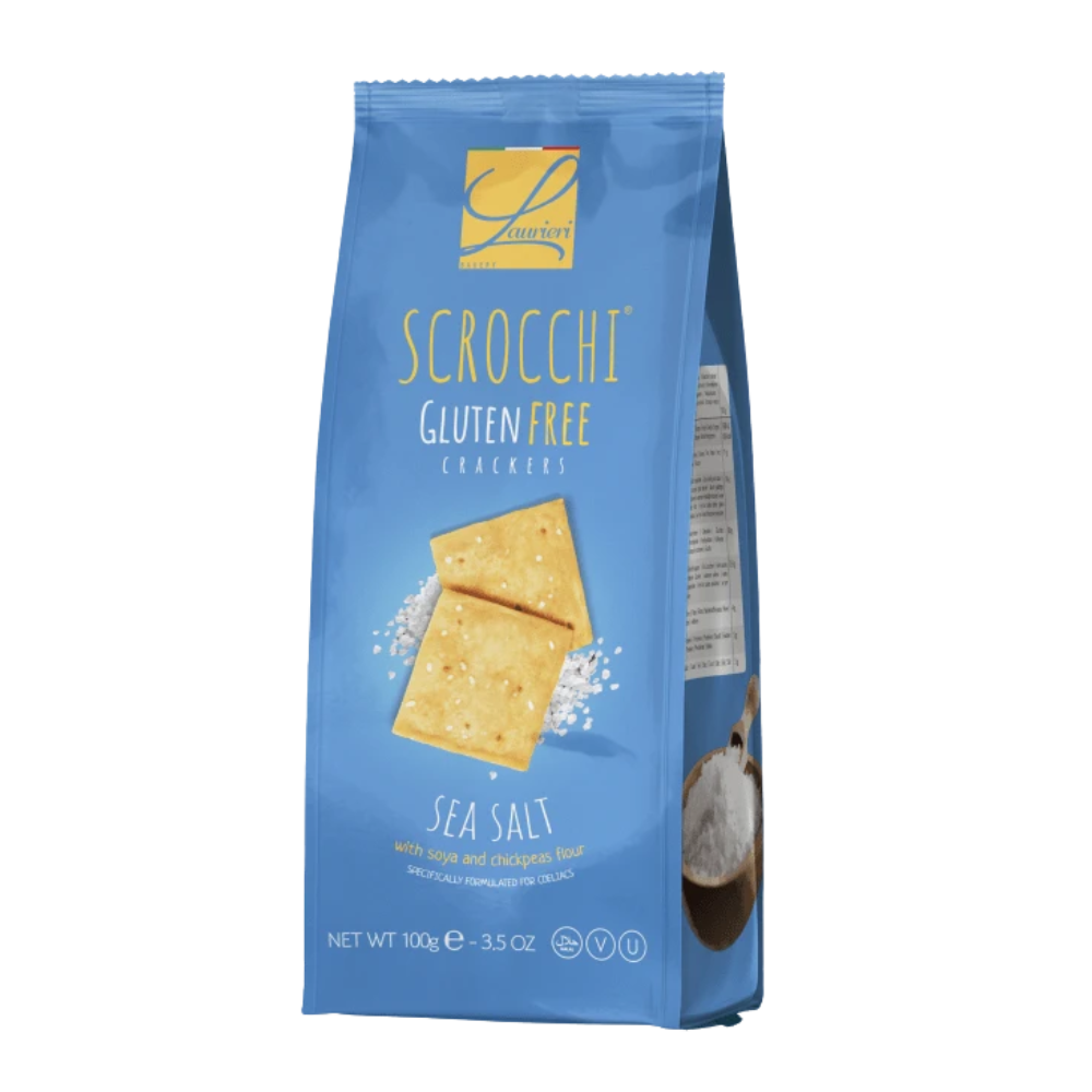 Laurieri Scrocchi Sea Salt Gluten Free 100g