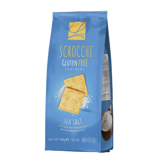 Laurieri Scrocchi Sea Salt Gluten Free 100g