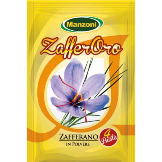 Manoni Zafferano - Saffron Powder 0.5g (4x 0.125g sachets)