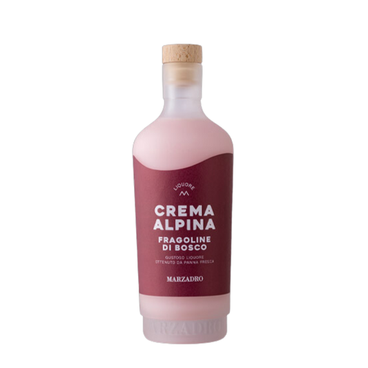 Distilleria Marzadro Crema Alpina Fragoline di Bosco Wild Strawberry Liqueur 700mL