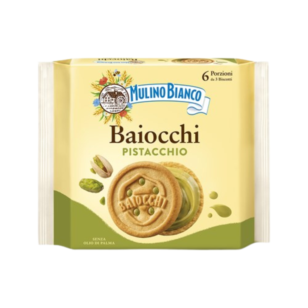 Mulino Bianco Baiocchi Pistacchio 168g