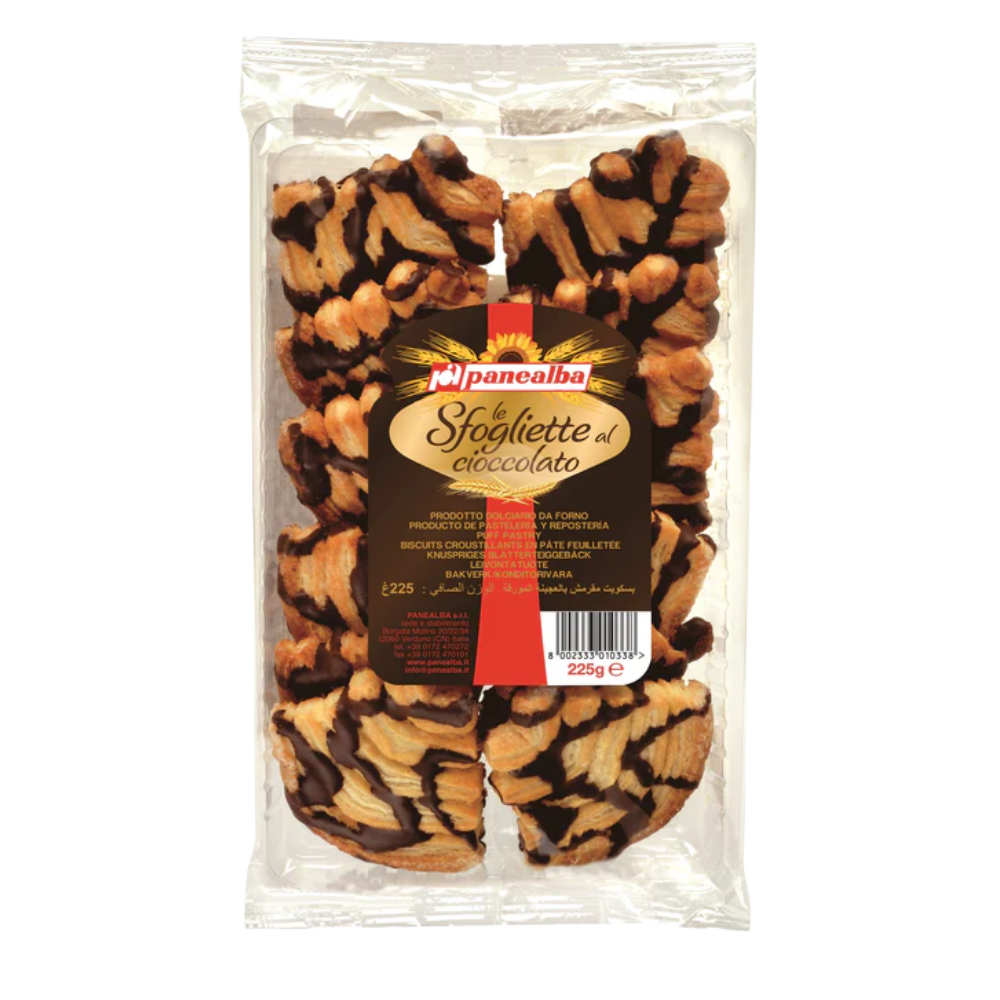 Panealba Sfogliette di Cioccolato 225g
