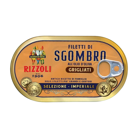Rizzoli Mackerel Grilled in Olive Oil 160g