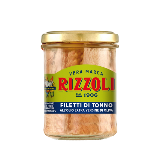 Rizzoli Tuna Fillets In EVO Jar 200g