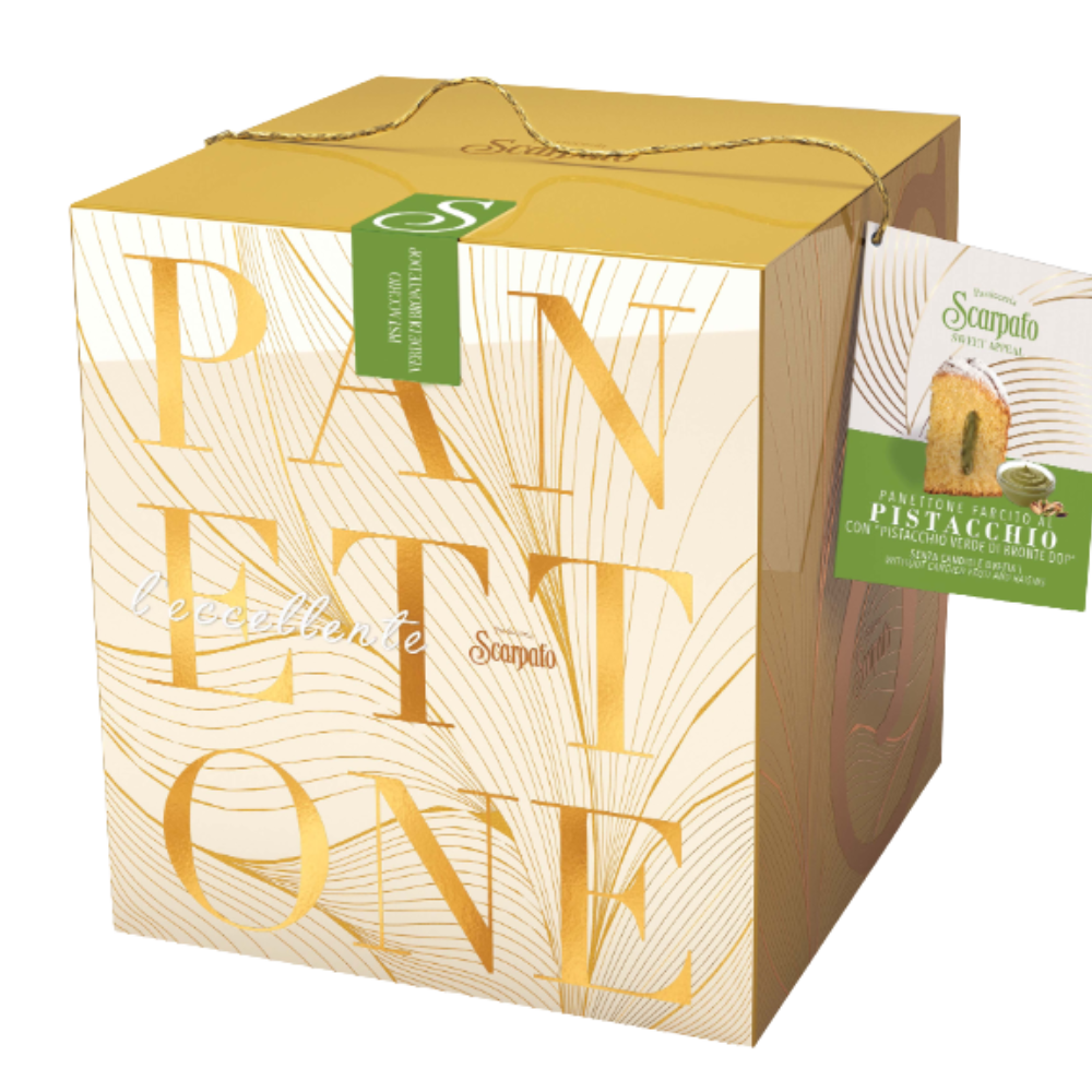 Scarpato Panettone Pistachio Cream 1kg