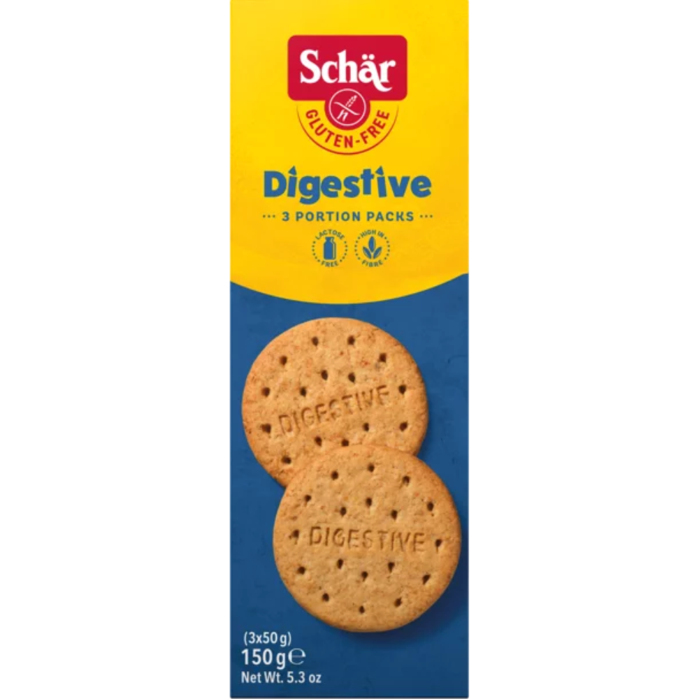 Schar Gluten Free Digestive Biscuits 150g