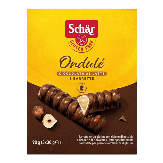Schar Gluten Free Milk Chocolate Ondule 90g