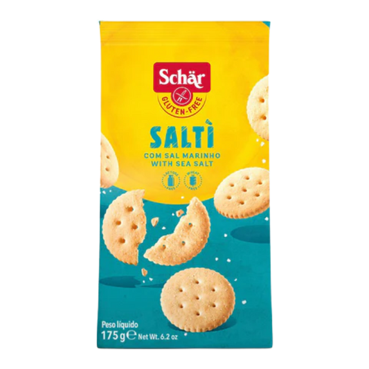 Schar Gluten Free Salti Crackers 175g crispy gluten-free crackers