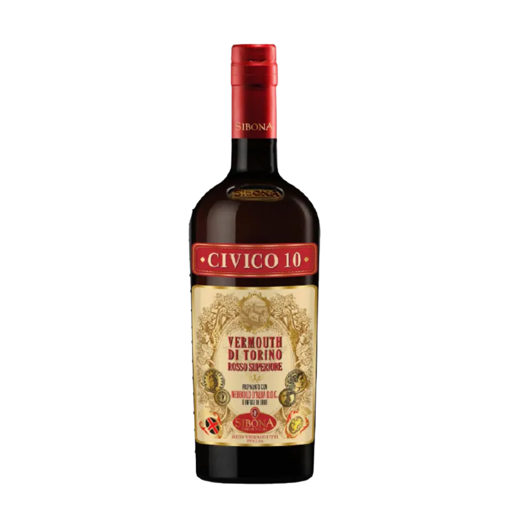 Sibona Civico 10 – Vermouth di Torino Rosso Superiore 750mL