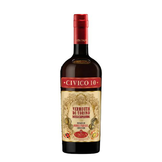Sibona Civico 10 – Vermouth di Torino Rosso Superiore 750mL