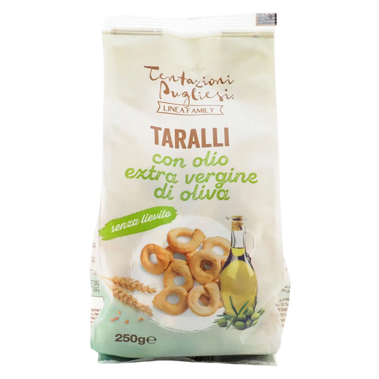 Taralli with Extra Virgin Olive Oil 250g