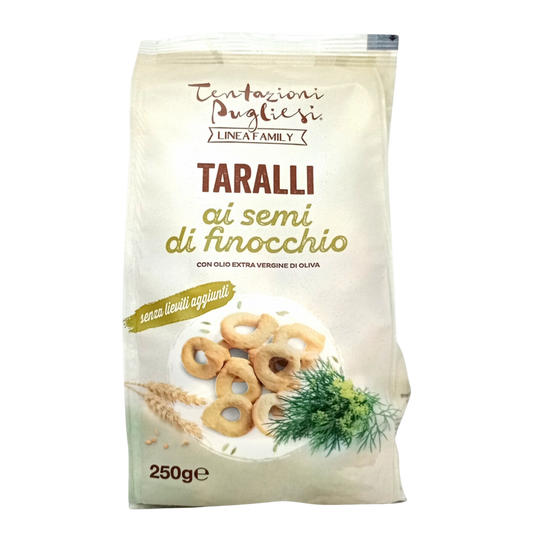 Taralli with Fennel Seeds 250g