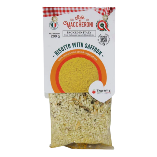 Teorema Saffron Risotto Mix 200g – Italian Risotto allo Zafferano