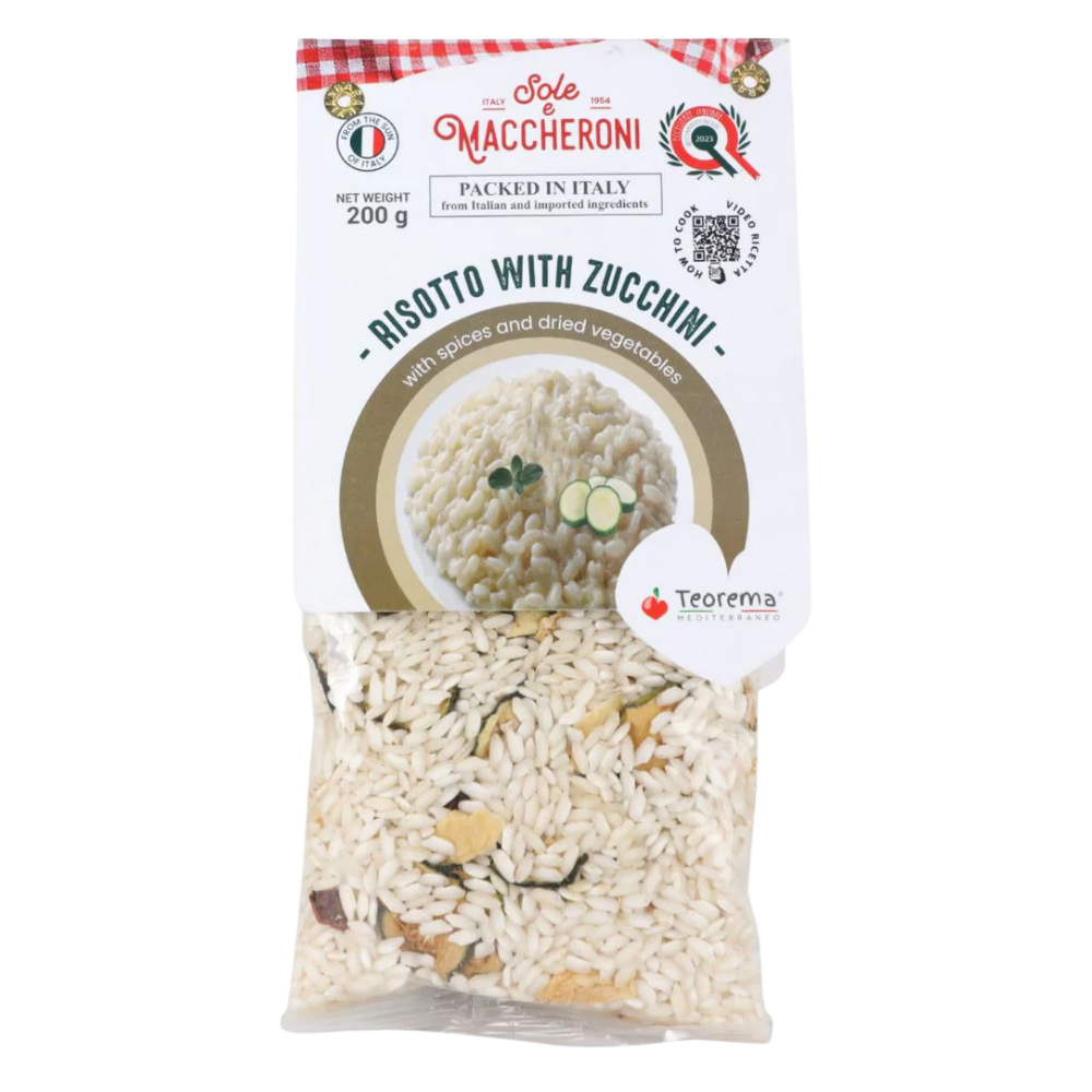 Teorema Zucchini Risotto Mix 200g – Italian Risotto alle Zucchine