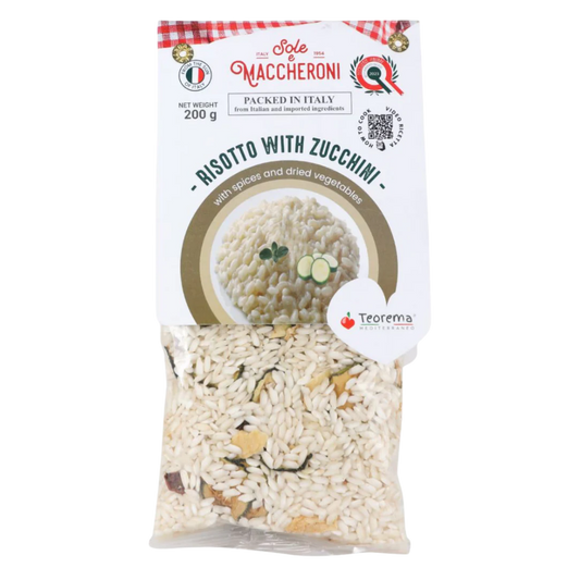 Teorema Zucchini Risotto Mix 200g – Italian Risotto alle Zucchine