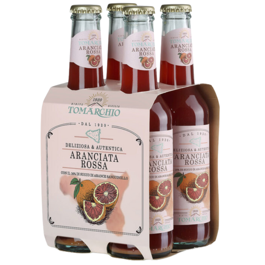 Tomarchio Aranciata Rossa Blood Orange 275ml x 4 Pack